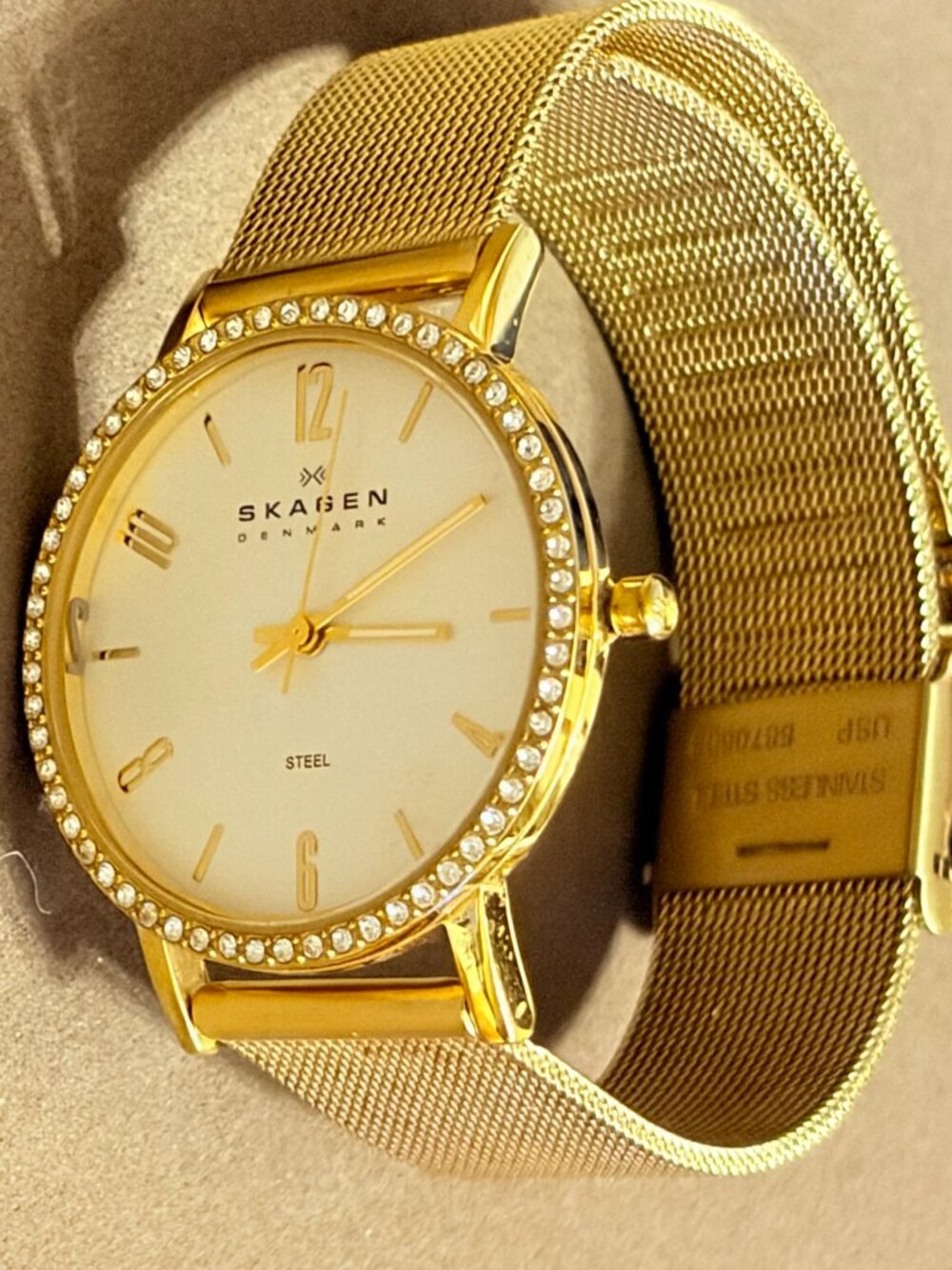Skagen of Denmark Gold Tone Watch